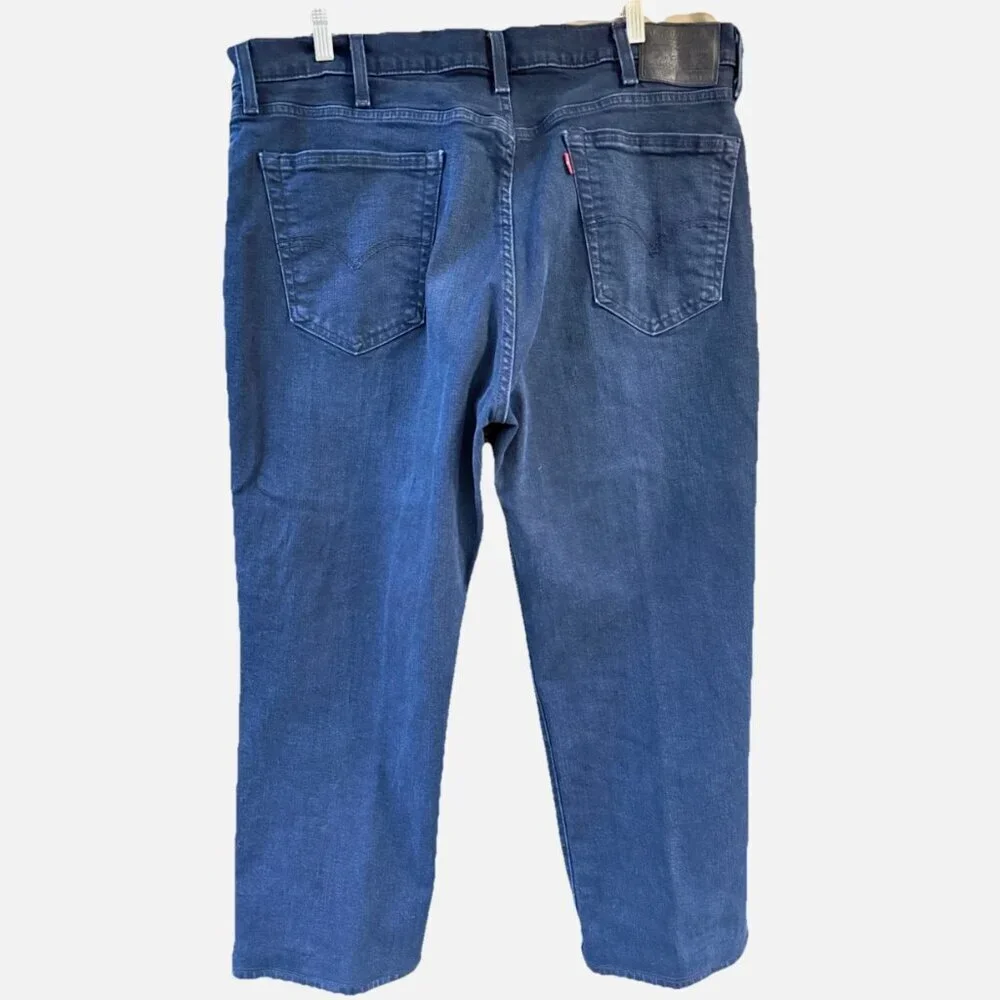 Levis Lot 541 Premium Straight Leg Casual Solid Denim Jeans 40